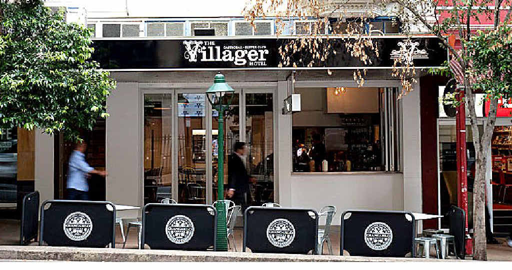The Villager Hotel and Supper Club on George St. The Villager Hotel and Supper Club on George St.